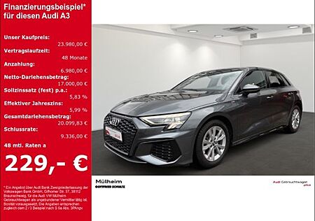 Audi A3 Sportback 30 TFSI AHK B&O NAVI TEMP DAB VIRTU