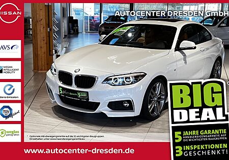 BMW 220i Coupe M-Sport AHK+LED+Navi+SHZ+2xKlima