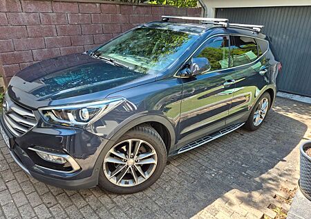 Hyundai SANTA FE blue 2.2 CRDi Premium 4WD Automatik...