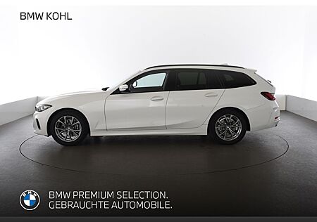 BMW 318 d Touring Sport-Lederlenkrad Geschwindigkeit