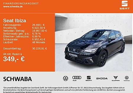 Seat Ibiza FR Black Edition 1.0 TSI DSG *LED*NAV*PDC*