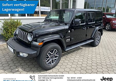 Jeep Wrangler 2.0 Sahara / Nav, Leder, el. Sky-One D.