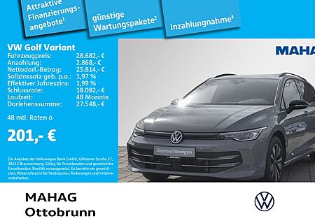 VW Golf Volkswagen VIII Variant 1.5 TSI GOAL LED+ Navi AHK Rea