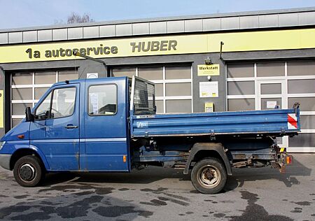 Mercedes-Benz Sprinter 411 CDI DoKa Meiller TÜV 3-Seiten-Kippe