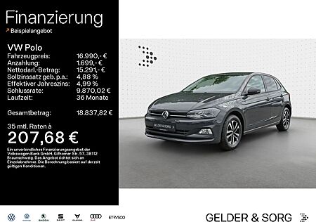 VW Polo Volkswagen Comfortline United 1.0 TSI Navi*RFK*ACC