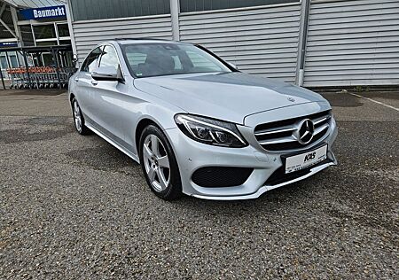 Mercedes-Benz C 180 AMG-Line 9G/Navi/PDC/Leder/LED/Schiebedach