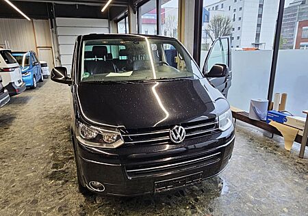 VW T5 Multivan Volkswagen Highline AHK Leder Navi SHZ Kamera
