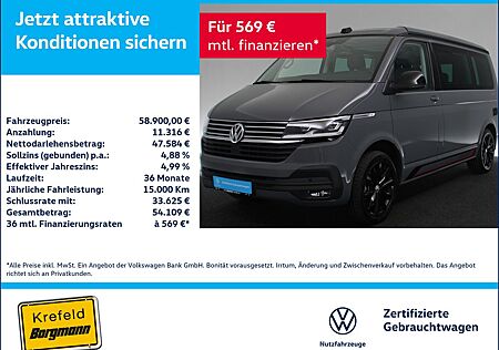 VW T6 California Volkswagen T6.1 California 2.0 TDI Ocean Edition AHK LED