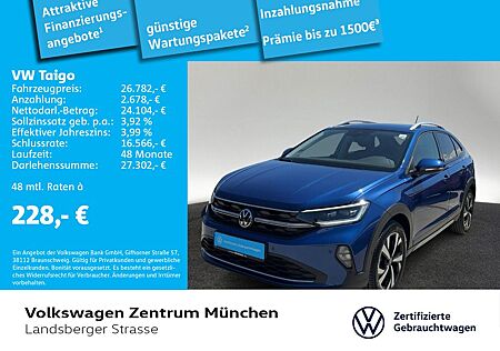 VW Taigo Volkswagen 1.5 TSI Style AHK ACC IQ.Light Navi RearVi