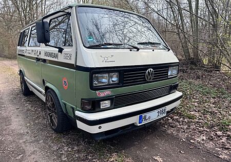 VW T3 Caravelle Volkswagen T3 Bulli 2.1 WBX Automatik + LPG, 19 Zoll
