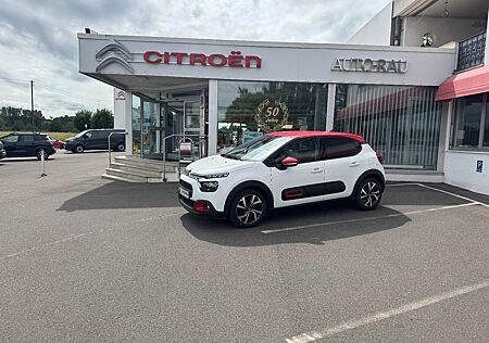 Citroën C3 Shine Pack PT110EAT6 SH Weiß/Rot