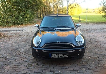 Mini One Cabrio Top m. Chrom-Überrollbügel