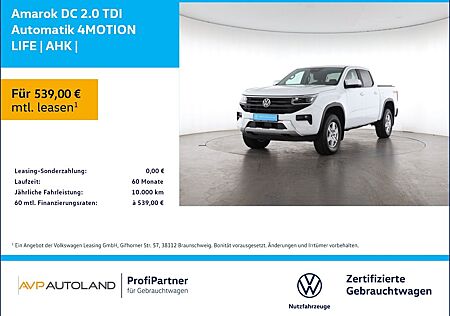 VW Amarok Volkswagen DC 2.0 TDI Automatik 4MOTION LIFE | AHK |