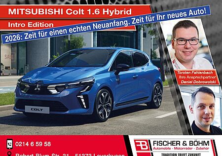 Mitsubishi Colt 1.6 Hybrid Intro Edition