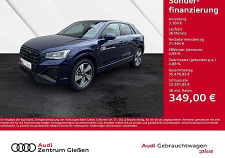 Audi Q2 35 TFSI S tronic S line Black AHK Assist Park