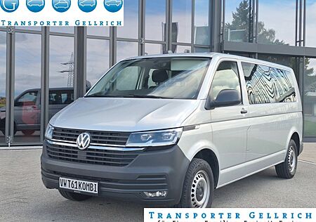 VW T6 Kombi Volkswagen lang DSG GRA 9 Sitzer SHZ LED AHK