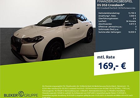 DS Automobiles DS3 Crossback PureTech 130 Performance Line