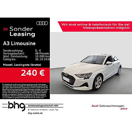 Audi A3 leasen