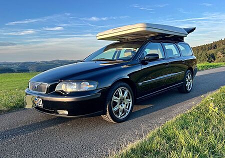 Volvo V70 TÜV NEU: Black Edition - + Dachzelt