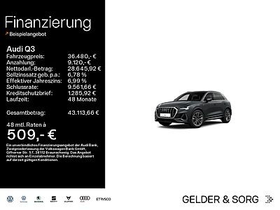 Audi Q3 40 TFSI qu S line Pano|AHK|Virtual|LED|RFK