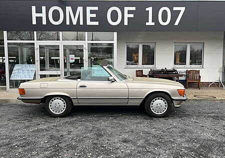 Mercedes-Benz SL 500 Mopf Rauchsilber / Leder Braun