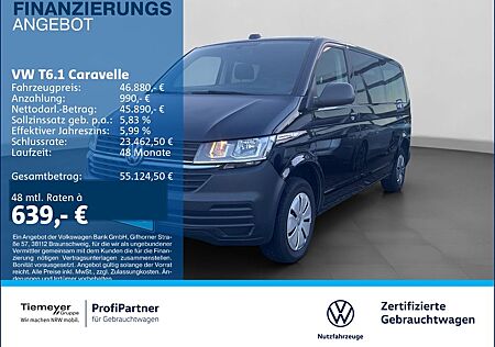 VW T6 Caravelle Volkswagen T6.1 Caravelle TDI LANG NAVI GRA GJR AHK