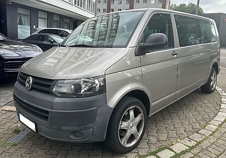 VW T5 Transporter Volkswagen Lang 9 SITZER*SCHECKHEFT*KLIMA*