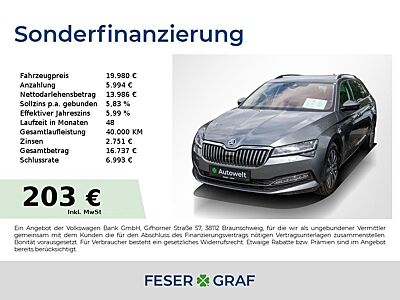 Skoda Superb Combi 2.0 TDI Style DSG LED / AHK