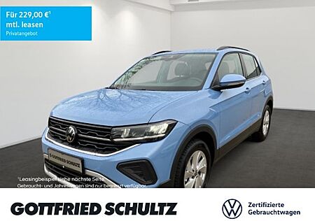 VW T-Cross Volkswagen Life 1.0 l TSI 16ZOLL GJR LED NAVI ACC C