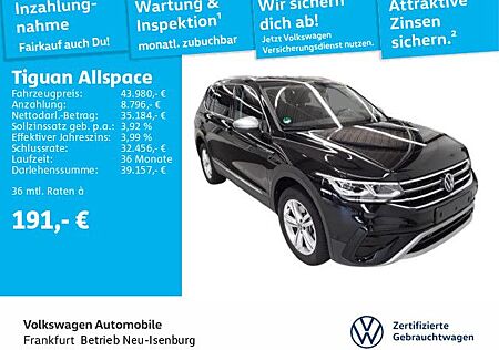 VW Tiguan Allspace Volkswagen 2.0 TDI DSG 4Motion Elegance Nav