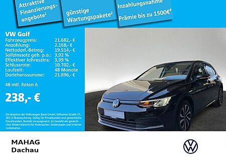 VW Golf Volkswagen VIII 1.5 eTSI ACTIVE Navi LED ParkPilot Key