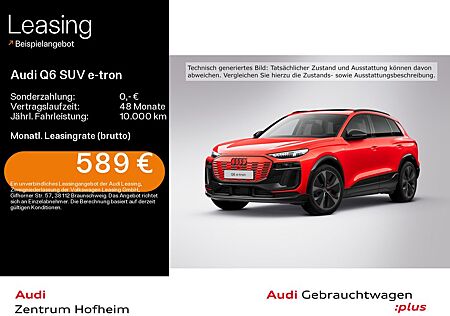 Audi Q6 e-tron Q6 SUV e-tron qu S line 285KW*Air*AR-HUD*B&O*Pan