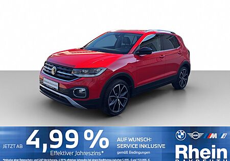 VW T-Cross Volkswagen 1.0 TSI Style Navi LED ACC Paket schwarz