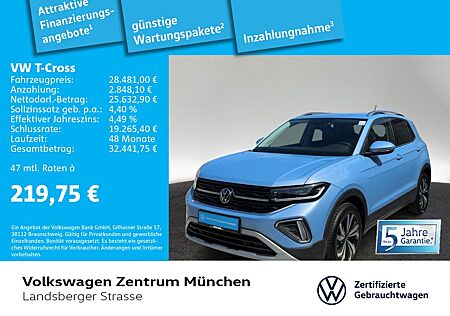 VW T-Cross Volkswagen 1.5 TSI STYLE Navi LED RearView DSG
