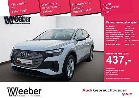 Audi Q4 e-tron Sportback NAVI*LED*RFKPDC*19LM*AUT