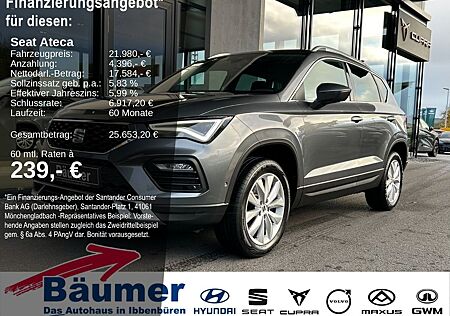 Seat Ateca Style 2.0 TDI 7-Gang DSG +CAM +SHZ +NAVI