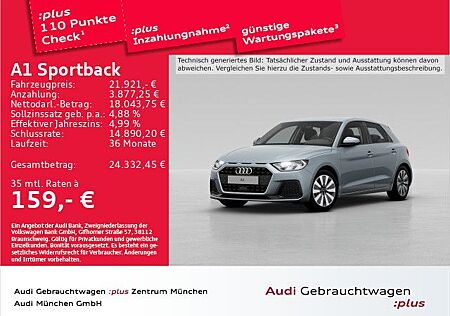 Audi A1 Sportback 25 TFSI S tronic advanced Virtual/S