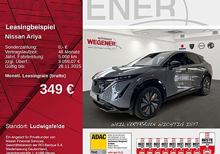Nissan Ariya Basis 63 kWh 22kW OBC LED SHZ LHZ BFS 19"L