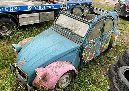 Citroën 2 CV 2 CV6 Club Cabrio Teileträger Spenderfahrzeug