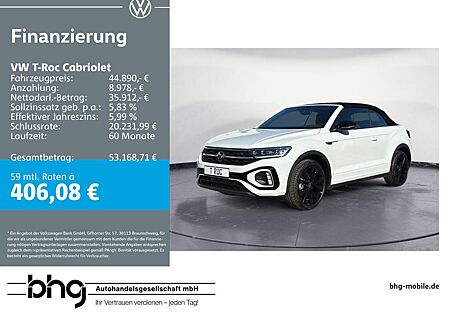 VW T-Roc Volkswagen Cabriolet R-Line 1.5 l TSI OPF 7-Gang-Dopp