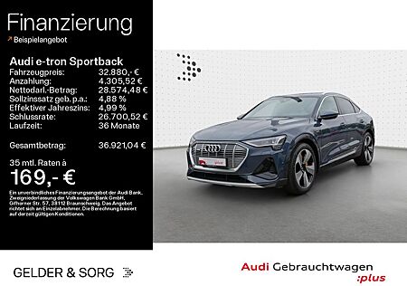 Audi e-tron Sportback S-line B&O*AHK*HuD*Air*Pano*RFK
