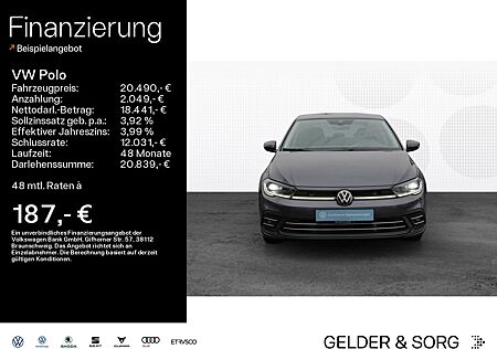 VW Polo Volkswagen Style 1.0 TSI DAB+*RFK*Digital*Navi*LED