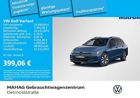VW Golf Volkswagen VIII Variant 1.5 eTSI GOAL AHK Navi AreaVie
