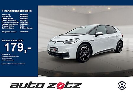 VW ID.3 Volkswagen Pro Perf Tech 58 kWh HUD,Kam.,PANO,PDC,ACC