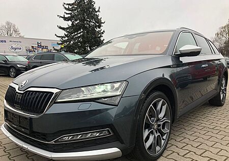 Skoda Superb 2.0 TDI DSG Scout 4x4 Navi AHK LED PDC