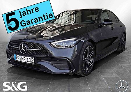 Mercedes-Benz C 200 AMG Distronic+360°+DIG-LED+Pano+Night+18"
