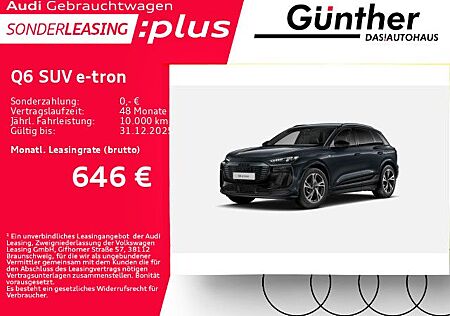 Audi Q6 e-tron Q6 SUV e-tron QUATTRO S LINE+WINTERRÄDER+AHK+MAT