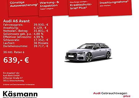 Audi A6 Avant sport 50TDI qu 2xS line HD-MATRIX AHK