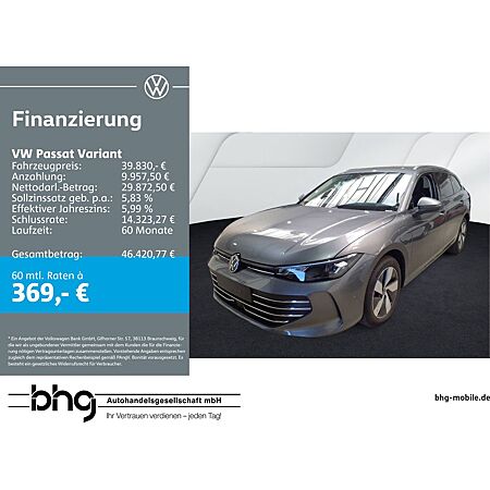 VW Passat Variant leasen