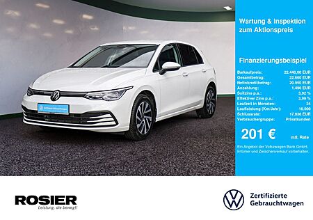 VW Golf Volkswagen VIII Life 1,0 l TSI ACC MATRIX-LED NAVI SHZ